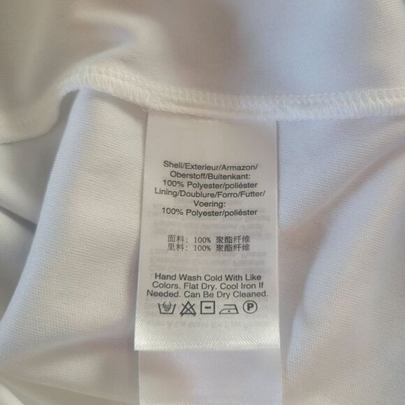 Donna Karan Abstract Floral Fit and Flare Dress Size 12 NWT - Picture 6 of 7